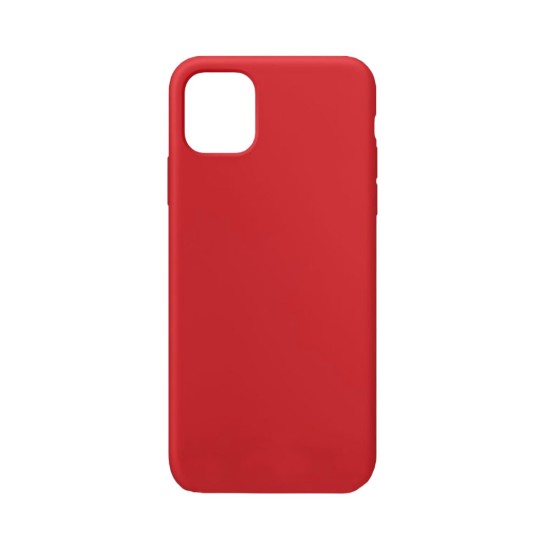 Capa de Silicone para Apple iPhone 11 Pro Max Vermelho